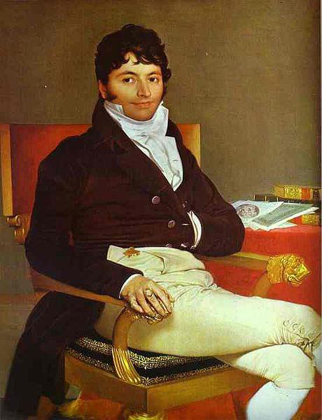 Jean Auguste Dominique Ingres Portrait of Monsieur Riviere. oil painting image